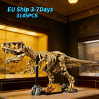 3145pcs 76968 Dinosaur Park Fossils Building Blocks Set Adults Assembled Bricks Model Toy Birthday Gifts Compatible With Set