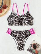 Sexy Leopard Micro Bikini 2026 Women Swimsuit Female Swimwear High Waist Bikinis Sets Brazilian Bandeau Beach Wear Bathing Suit