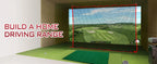 Golf Netting, 10x10 Ft Golf Practice Net and Sports Netting, High Impact Golf Hitting Barrier Net, Heavy Duty Golf Ball Netting,