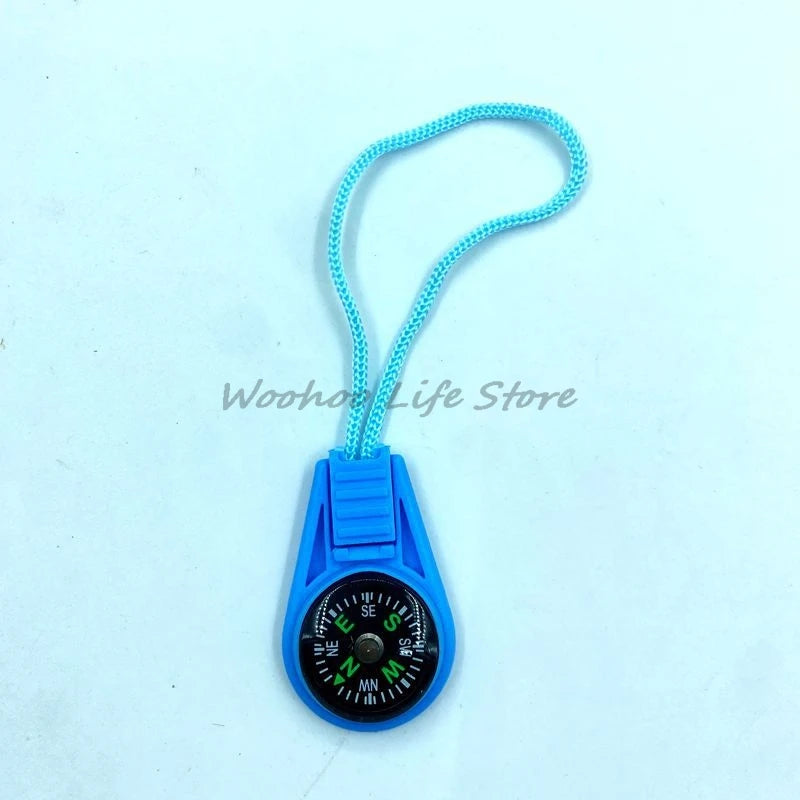 Mini Tactical Compass Keychain Outdoor Survival Tool for Camping Hiking Adventure - Pocket Navigator for Hunting & Climbing