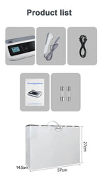 Ultrasonic Therapy Machine For Pain Relief Muscle Joints Massage No Drug Ultrasound 1MHz Physiotherapy Device LCD Screen Display