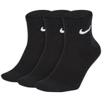 Nike Logo Athletic High-Top Socks Training Mid-Calf Socks Unisex Style Combo Pack White SX7676-100