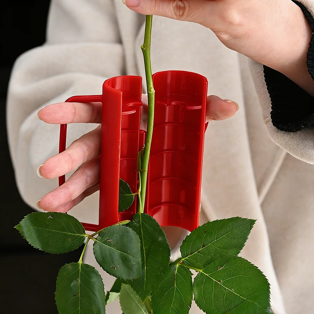 For Flower Arranging Gardening Essential Gardening Tools Florist Tool Rose Thorn Remover and Stem Trimmer Cylindrical Design