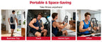 Full Body Power Trainer with Hydraulic Resistance, Push Twist Board with Ab Wheel for Chest, Arms, Shoulders and Core Strength