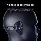 Lenovo Hot Real Bone Conduction Sport Headphone Wireless Earphone Bluetooth-Compatible Headset Hands-free with Mic for Running