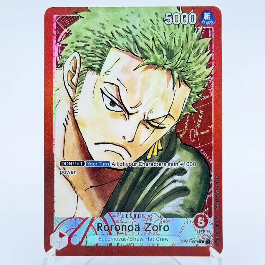 One Piece Roronoa Zoro Series Set Championship Treasure Cup Promo Anime Collectibles DIY Replica Cards Texture Card