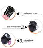 limegirl 15ml Extension Nail Gel Set 6W LED Lamp Full Manicure Set Finger Extend Mold Nail Kit All For Quick Extension Tool Kit