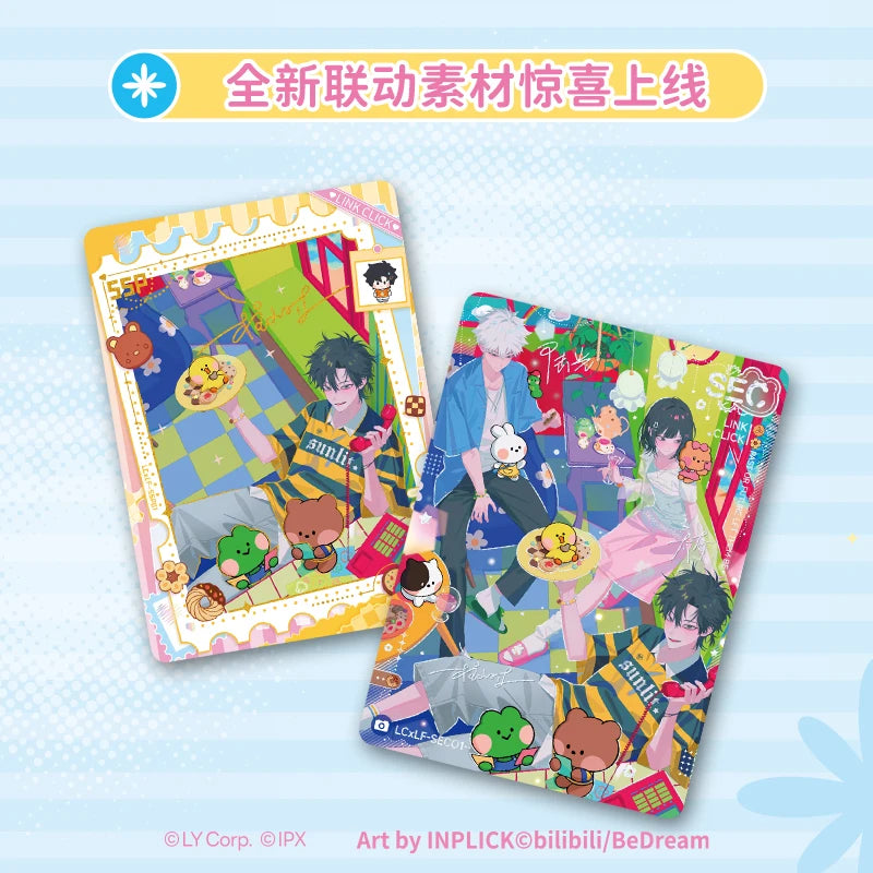 Original Anime Link Click Card Movie Film Card Cheng Xiaoshi Lu Guang SSP SEC Collection Cards Cosplay Gift Kids Game Toy Gift