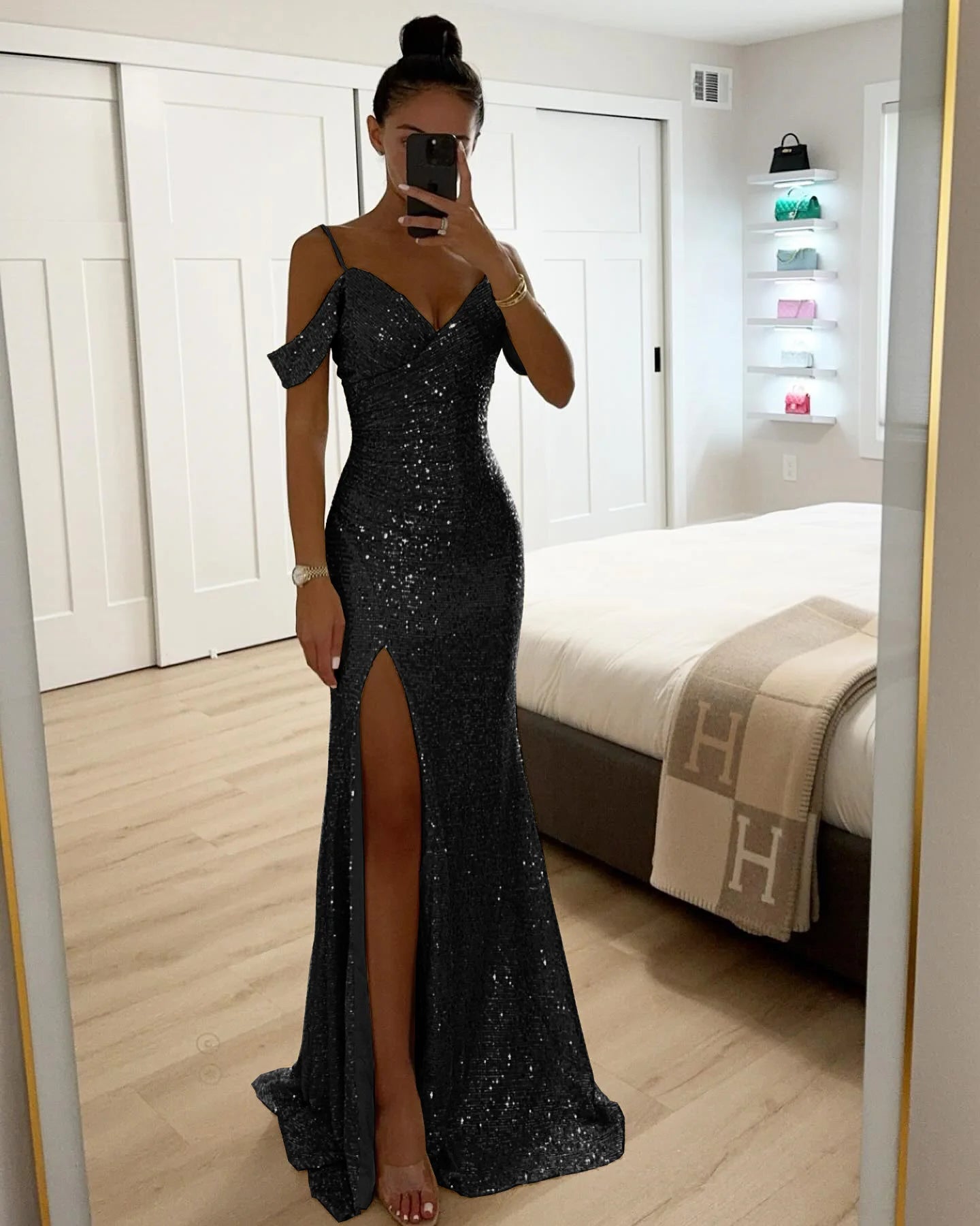 This dress is for the confident fashionista who isn't afraid to show off her individuality
