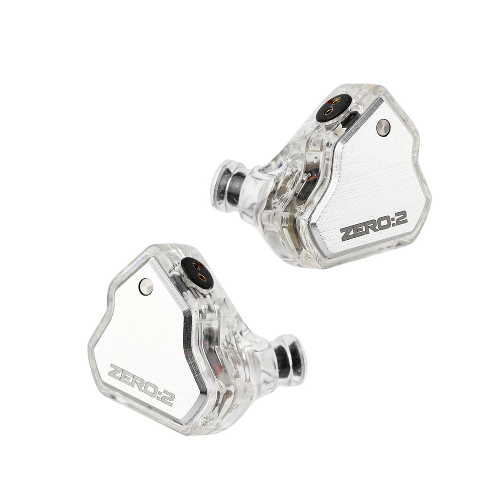 7Hz x Crinacle Zero :2 Updated 10mm Dynamic Driver IEM Wired Earbuds Earphones Gaming Earbuds with OFC IEM Cable for Musician