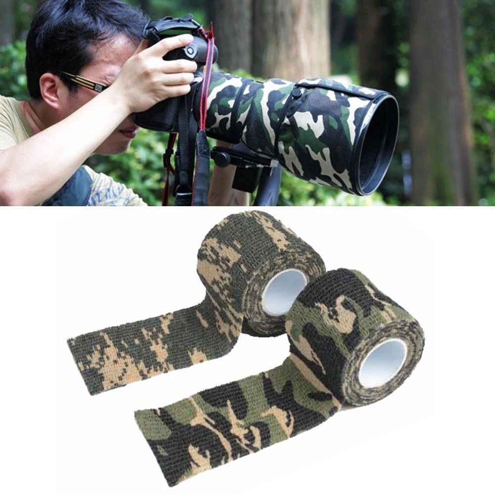 Hunting Camouflage Tape Durable Pistol Firearm Gun Accessories Hunt weapons Stickers Tapes for Gun Waterproof Camping Wrap