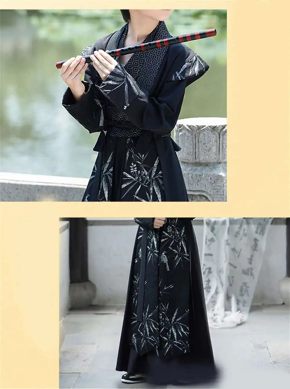 Handsome Boys' Improved Hanfu Oriental Chinese Style High-end Tang Suit Kids Performance Swordsman Traditional Ancient Costume