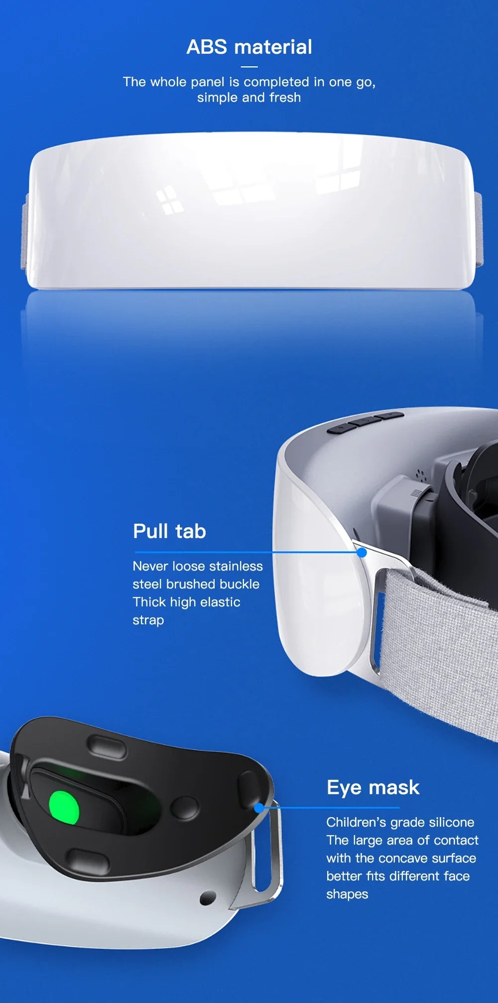 Vision recovery eye massager Green Light Vision Recovery Training Instrument Ems Acupressure Eye Protection Restore Myopia Child