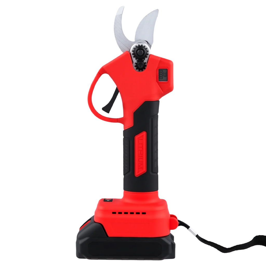 Podofo Brushless Electric Pruning Shears 2.5-Inch Cordless Garden Branch Cutter Battery Powered Shrub and Tree Trimming Tool for Landscaping Orchard Yard Maintenance