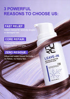 PURC Keratin Hair Treatment Leave-In Hair Mask Straightening Repair Damaged Frizz Smooth Shiny Hair Cream Hair Care Products