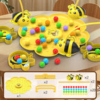 Bumble Bee Magnetic Toy Funny Family Board Games Montessori Sorting Puzzle Fishing Toys Interactive Games for Kids and Adults