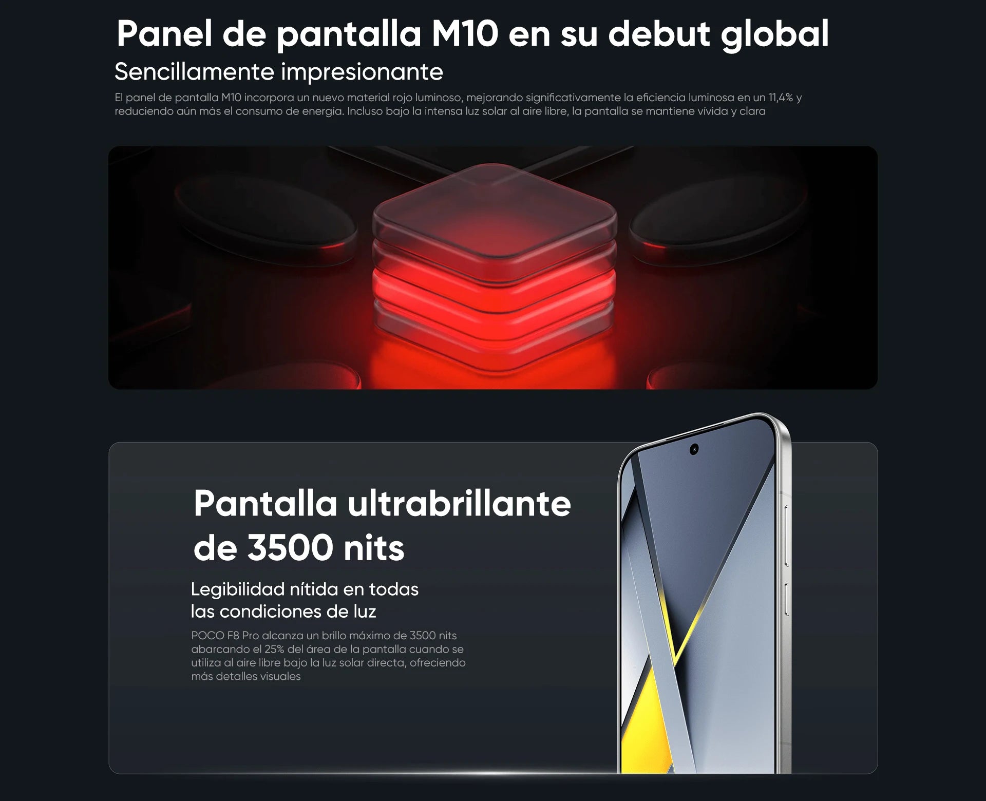 POCO F8 Pro 5G Global Version Smartphone Snapdragon® 8 Elite 6.59" Eye-care AMOLED Display 100W HyperCharge 6210mAh IP68 NFC
