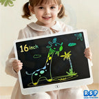 16 Inch Big LCD Writing Board 10 Inch Drawing tablet Kids Writing Painting Children Educational Toys for 3-12 Years Girls Boys