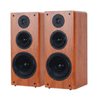 High Power Passive Speakers 8 Inch Floor Standing 3 Way Home Audio System 90dB Sensitivity Wooden Hifi Speakers A Pair