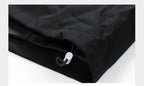 Windbreakers Men Hooded Jacket Zipper Coat Cargo Waterproof Black Bomber Camping Loose Thin Softshell Hooded Hiking Jacket