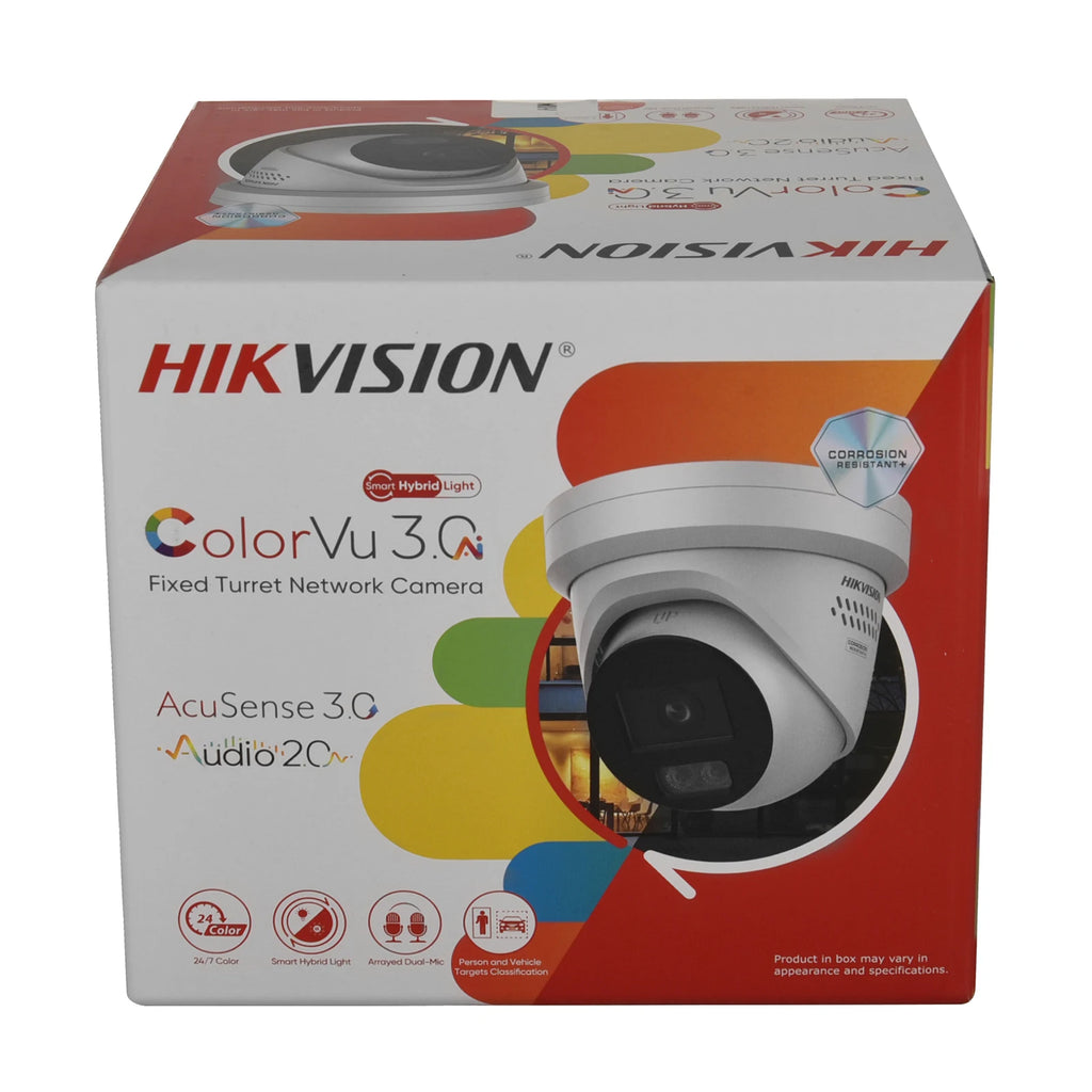 Hikvision DS-2CD2347G3-LI2UY DS-2CD2387G3-LI2UY 4MP 8MP Smart Hybrid Light F1.0 ColorVu3.0 Acusense3.0 Network POE IP Camera