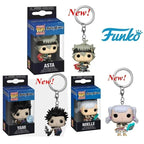 NEWest Arrival FUNKO with Box Keychain Black Clover Asta Noelle Yami Vinyl Action Figure Keychain Collectible Model Toy