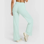 Flared Leggings Straight Leg Leggings Woman Wide-leg Pants Yoga Breathable Fitness Clothing Versatile Casual Pants
