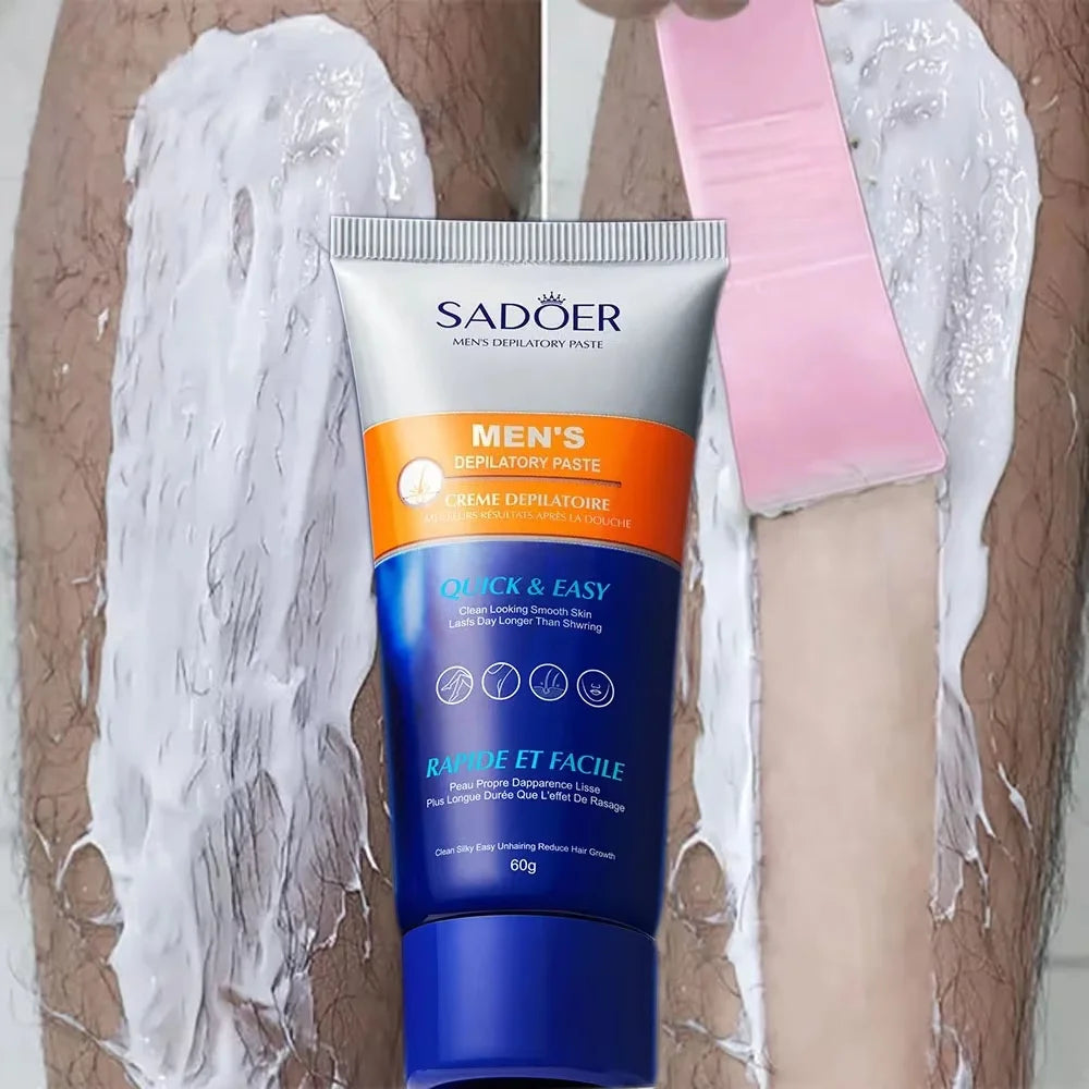 Men's Hair Removal Cream Permanent Epilator Private Area Painless Hair Remover Growth Inhibitor Spray Suitable Sensitive Skin Main image
