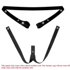 New Ringless Chastity Cage 5 Color Options Male Penis CB Lock Urethral Locking Device Sissy Device Breathable One-Piece Sex Toy
