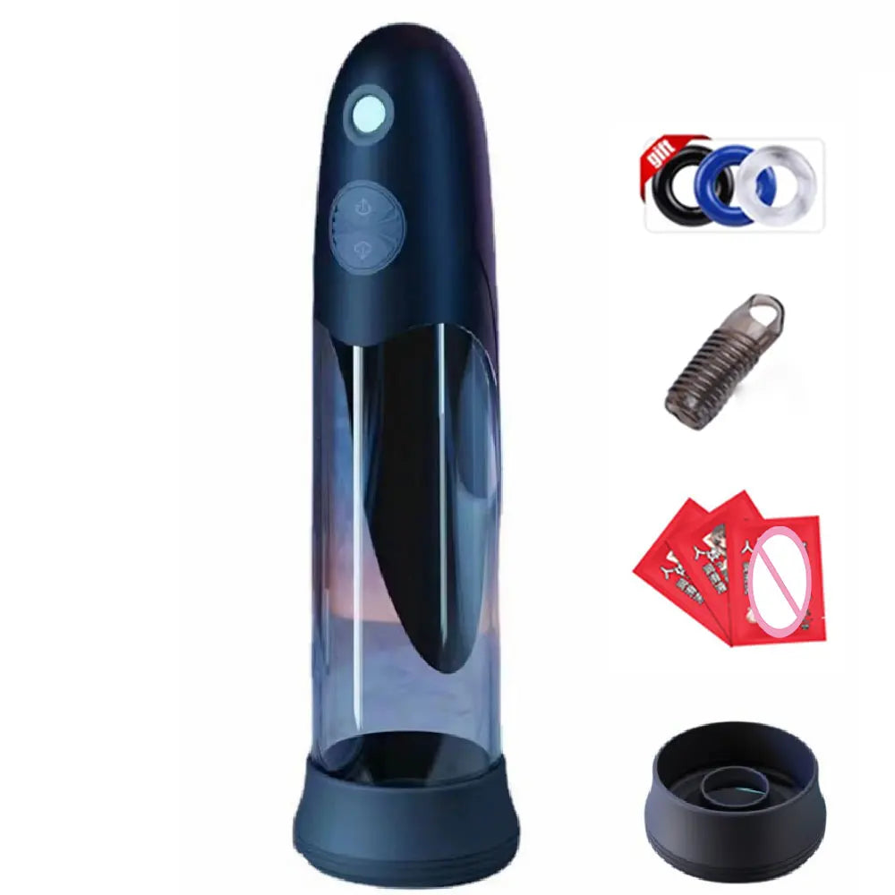 Penis Pump Penile Thicken Penis Exerciser Sex Toys for Man Electric Sextoys Dick Enlargement for Men Cock Stretch Devices