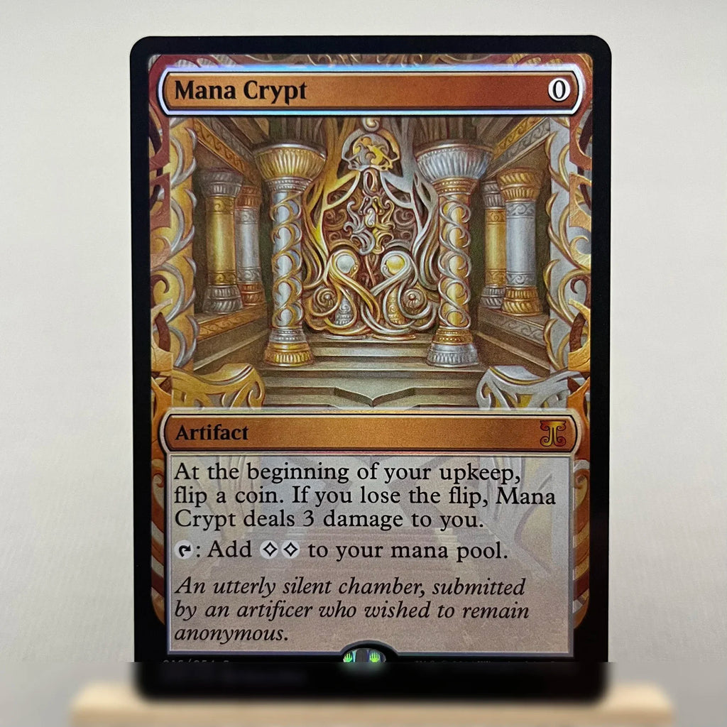 MPS FOIL2-02 TCG Cards for Home Play magical Proxy Sol Ring Lotus Petal the Oblivion Stone Extraplanar Lens Noxious gather
