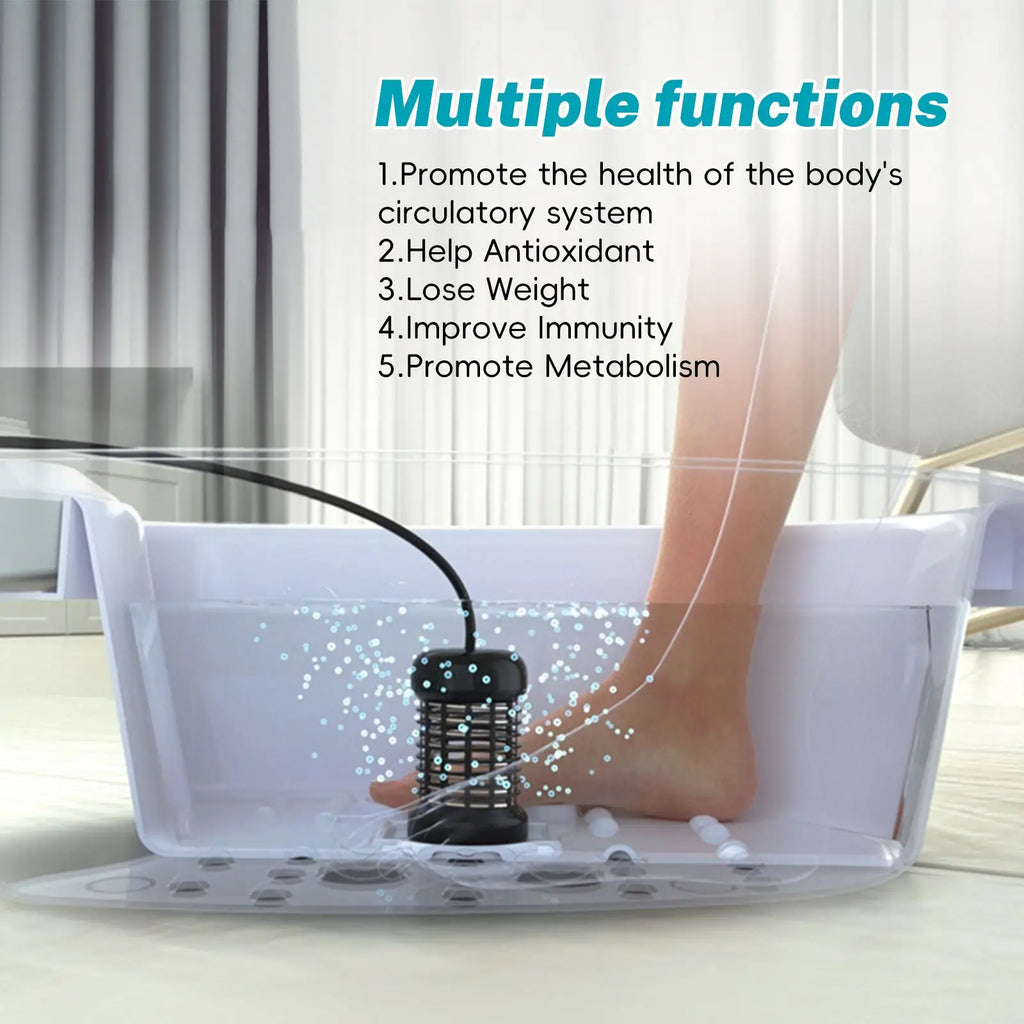 Detox Ionic Foot Spa Bath Machine Massage Foot Ionic Detoxification Relieves Fatigue Promote Good Health And Full For Vitality