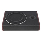 8 Inch Ultra Slim Car Subwoofer Under Seat 12V 600W Car Active Subwoofer Compact Car Bass Audio Car Stereo Amplifier Speaker