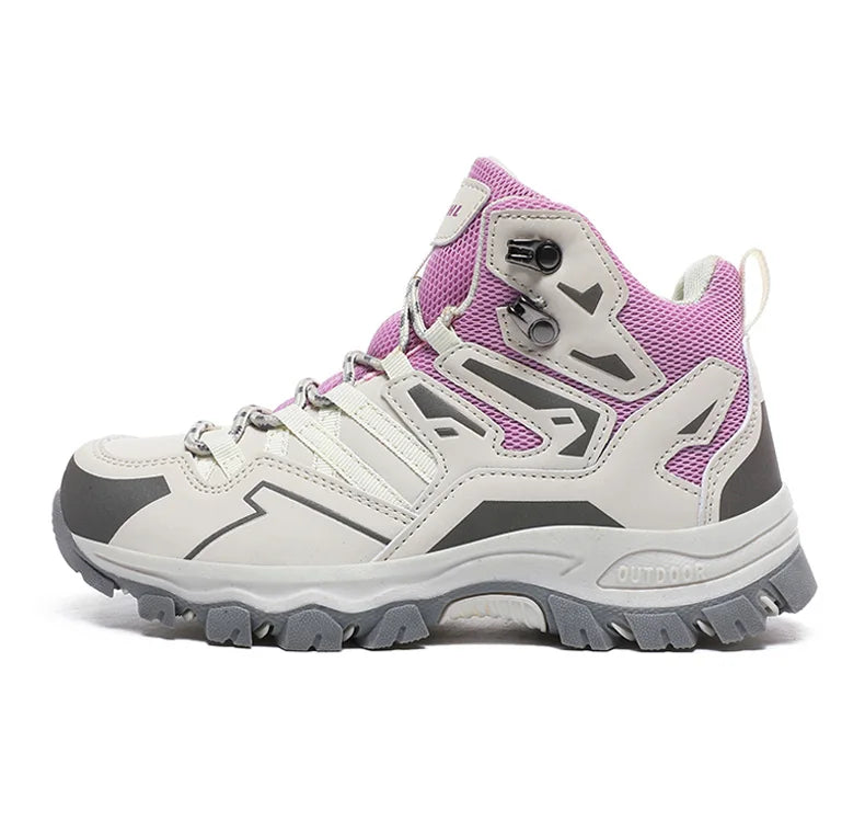 Outdoor Women Ankle Hiking Boots Trekking Shoes Mountain Tracking Treking Sneakers 2023 New Dropshipping