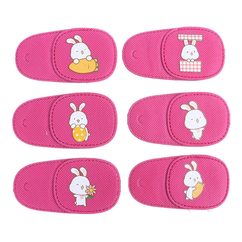 6pc/set Children Health Care Kids Child Occlusion Medical Lazy Eye Patch Eyeshade For Kids Strabismus Treatment Vision Care