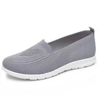 Comfortable casual women's shoes spring and summer breathable fabric uppers solid colors low-cut design soft and outdoor walking