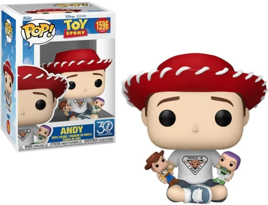 Funko POP! TOY STORY 30TH ANNIVERSARY Disney 1596 Andy