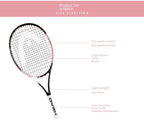 HEAD 2026 New Carbon Tennis Racket for Men Women Tenis Raquete Blue
