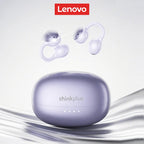 Lenovo LK6 Over Ear Wireless Bluetooth 5.4 Headphones Sound Quality Noise Reduction Ear Clip Earphones Long Endurance Earsets