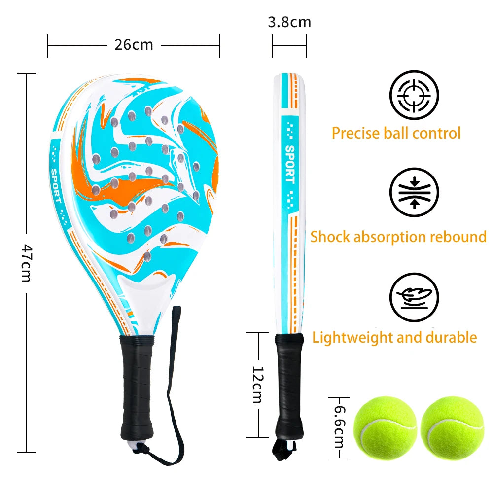 2026 Newest Tennis Racket | Padel Racket, Made of Ultra Light Carbon Fiber Material, with Strong Elasticity and Good Quality
