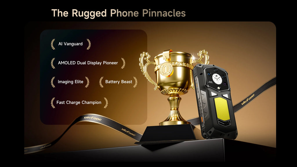 Ulefone Armor 29 Pro 5G AI Rugged Phone 6.67" 120Hz Up to 32GB RAM 512GB ROM 21200mAh 120W 64MP Night Vision Mobile Phone