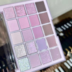 DIKALU 20-Color Korean Low Saturation Eyeshadow Tray Matte Waterproof Brown Pink Eye Shadow Palette Long-lasting Daily Makeup