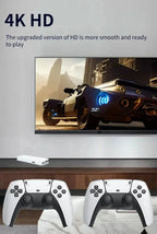 4K HD 64G Video Game Console: M15 Game Stick with 40000+ Classic Arcade Games, Dual Wireless Gamepads Two-Player TV System