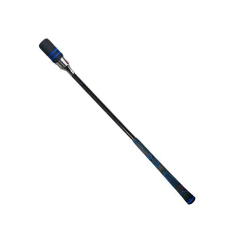 MO EYES Golf Swing Trainer Black Indoor and Outdoor Practice Stick Hand Grip HGB031