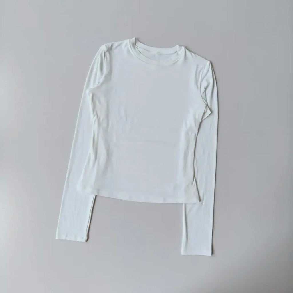 Seamless Sports Long Sleeved Shirts Women Casual Outdoor Top Gym Fitness Wear T-shirt Yoga Shirt Push Up Workout Clothes Women