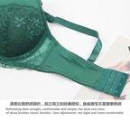 DaiNaFang Sexy Bras Set Green Black Beige Red White Purple Lace Bow Floral Underwear For Women Plus Size Lingerie