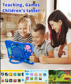 BDF Tablet for Kids 7 Inch Android 11 System 32 GB WiFi Bluetooth Dual Camera Educational Software Installed with Proof Case