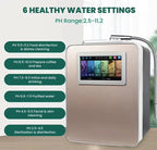 Wholesale PH 2.5-11.2 Platinum Coating 11 Plates Alkaline Water Ionizer Water Treatment Appliances Japan Kangen Water Dispenser