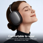 hoco Over the Ear Bluetoothe 5.4 Headphones Sports Wireless Earphone Headsets with Microphone for Phone Call Fabric Eartips
