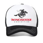 Tactical Winchester Shooting Sports Baseball Cap Fishing Caps Men Outdoor Hunting Jungle Hat Hiking Mesh breathable hats